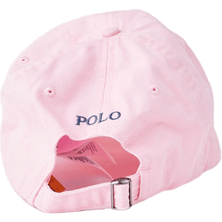 Chino Baseball Cap i bomull Carmel Pink / Jewel Blue