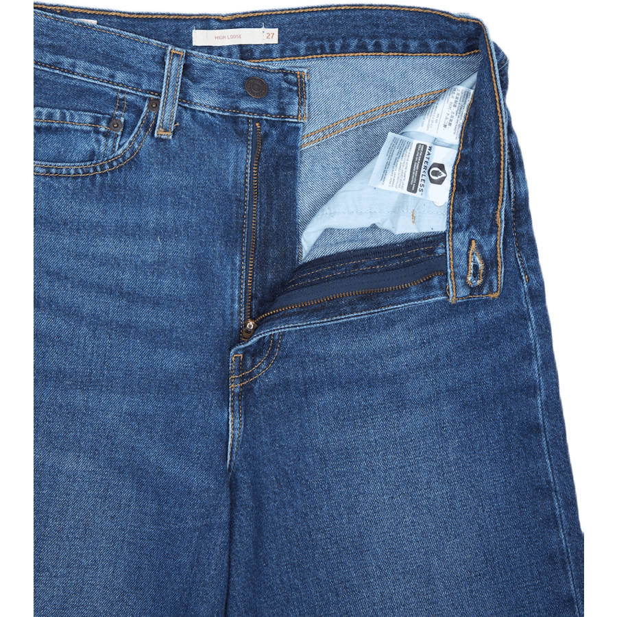 High Loose Show Off Dark Indigo - Worn In