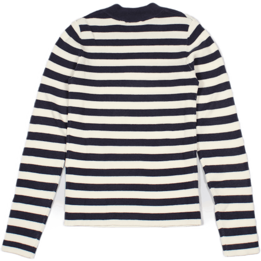 Crew Rib Pullover Oreo Cookie M Mehrfarbig