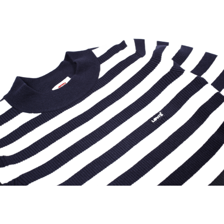 Crew Rib Pullover Oreo Cookie M Mehrfarbig