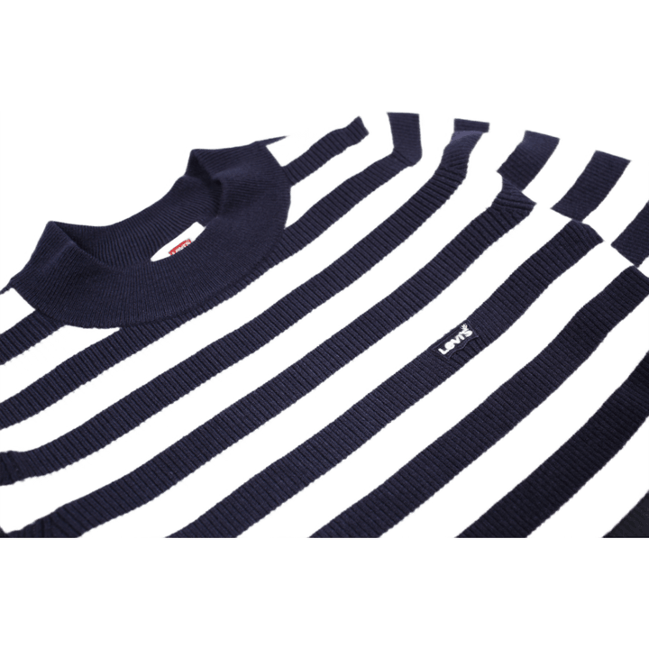 Crew Rib Pullover Oreo Cookie M Mehrfarbig