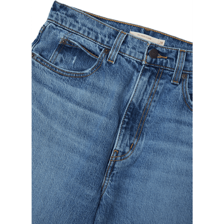 70ndate High Flare Sonoma Walks Dark Indigo - Worn In