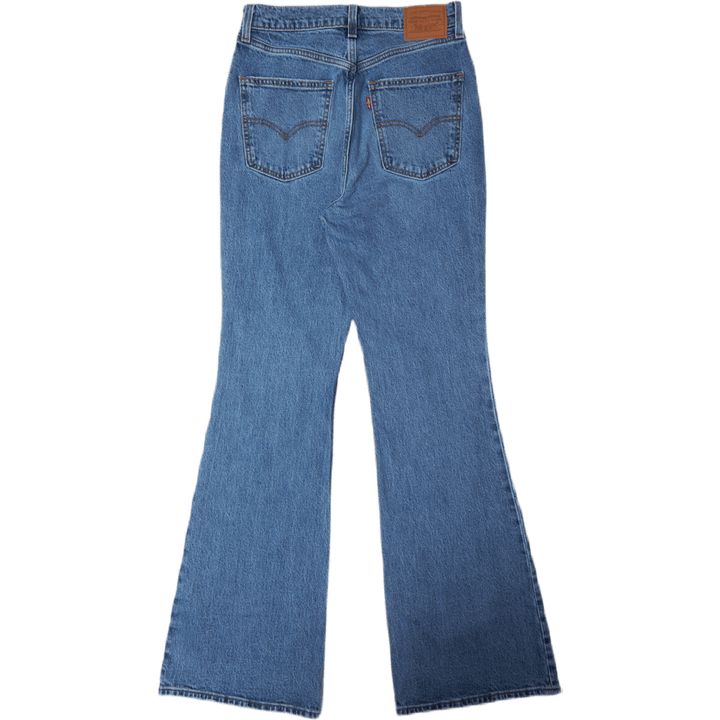 70ndate High Flare Sonoma Walks Dark Indigo - Worn In