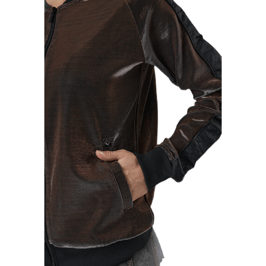 Lady Tr.Jacket, Auth Ecot Brown/Black