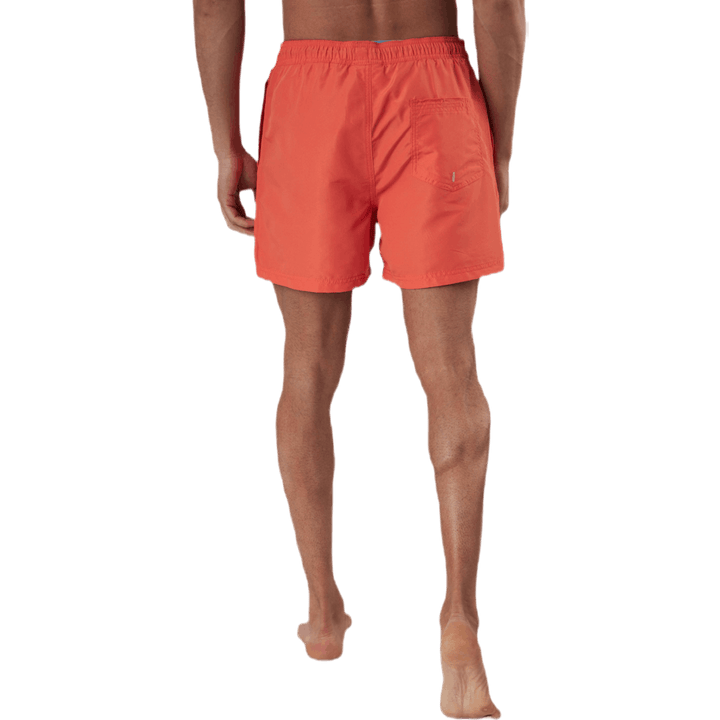 Short de bain Bali Akm Rouge uni