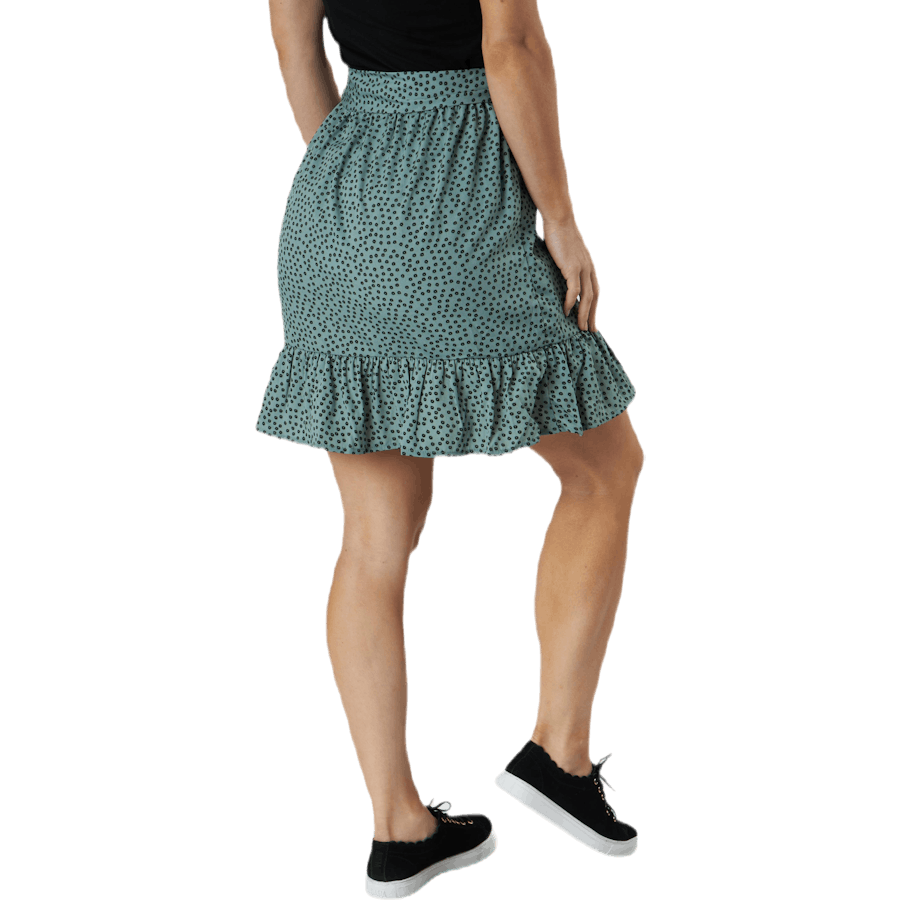 Olivia Wrap Skirt Wvn Green