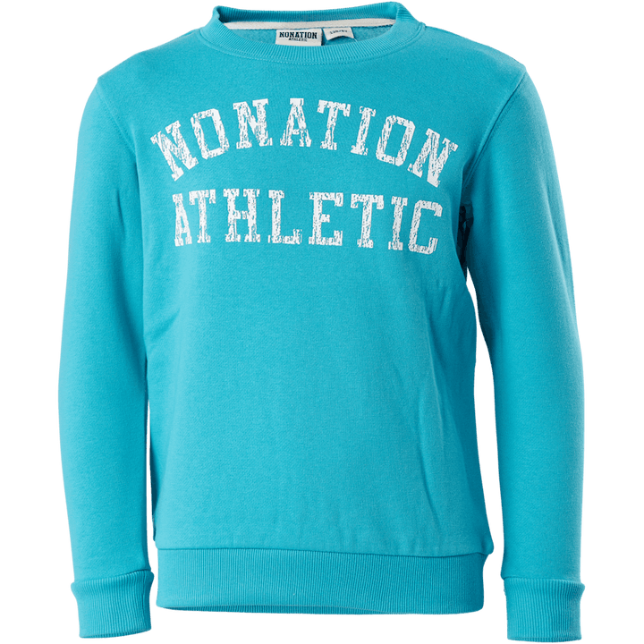 Dakota Rundhalspullover Blau