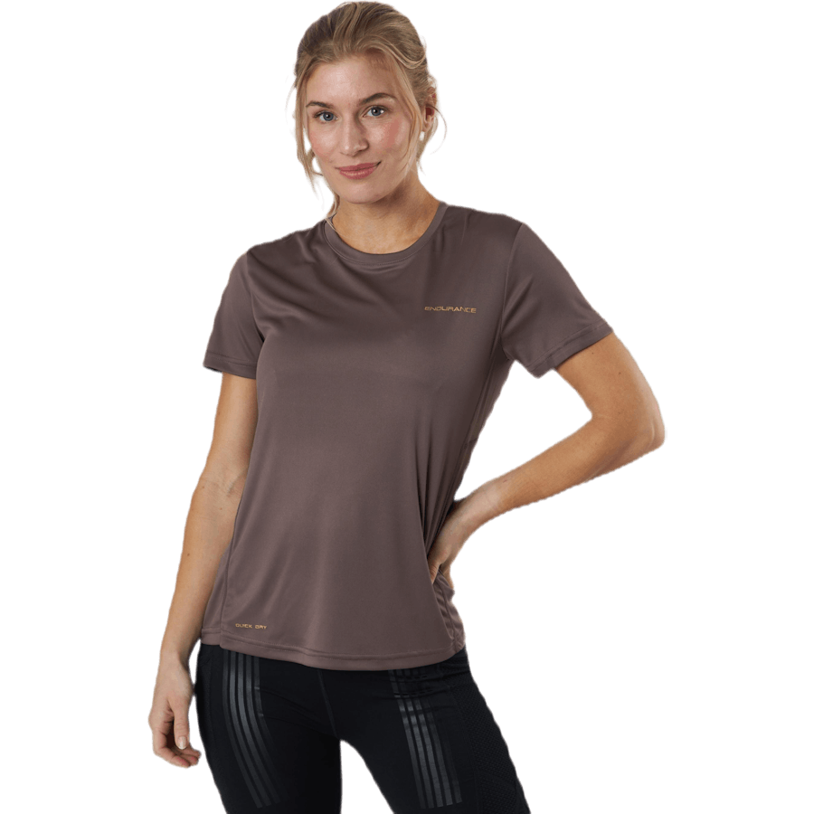 Milly W S-S Tee Grey