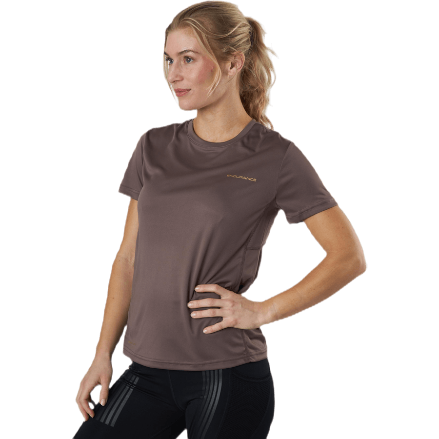 Milly W S-S Tee Grey