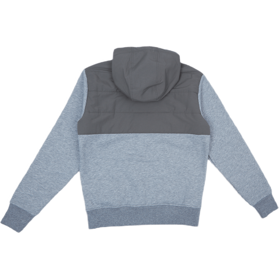 Hybrid Full-Zip Hoodie Grey Htr