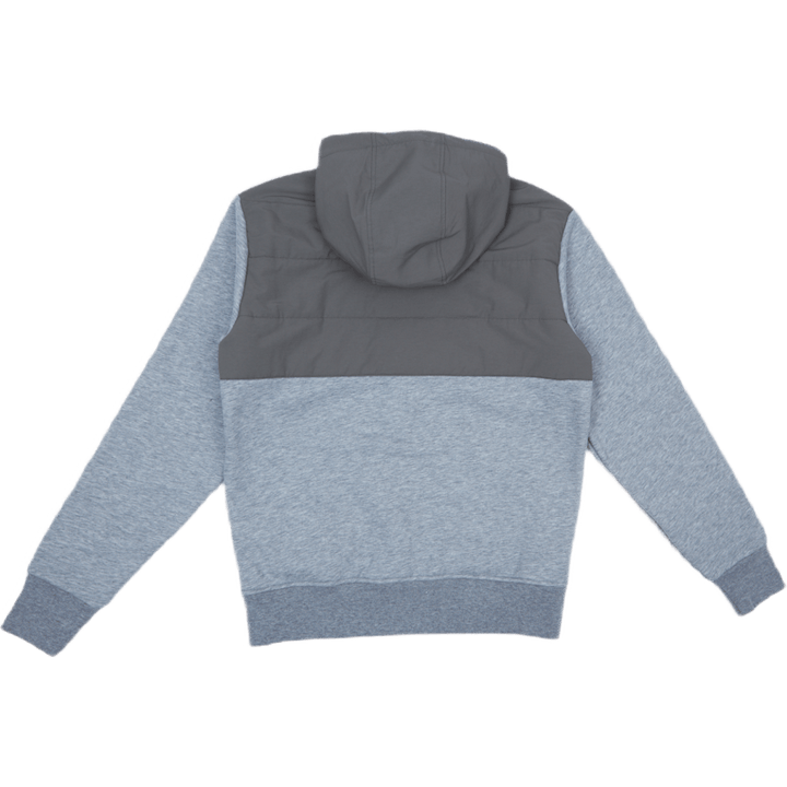 Hybrid Full-Zip Hoodie Grey Htr