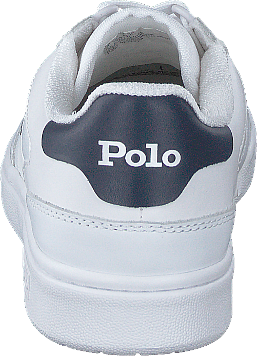 Court Leder & Oxford Sneaker Weiß