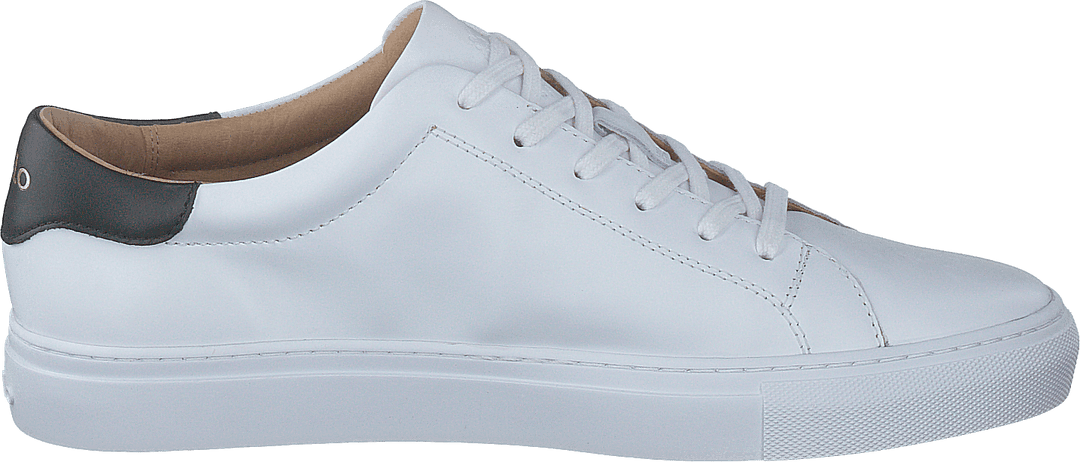 Jermain Leather Sneaker White