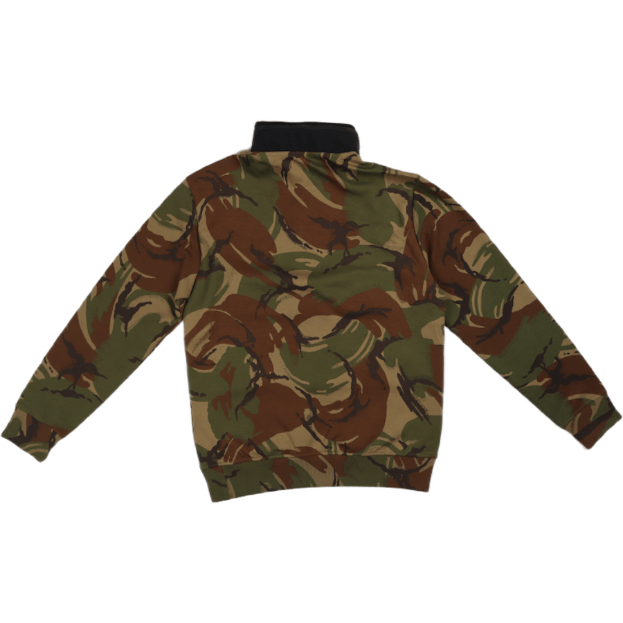 Felpa ibrida con cappuccio idrorepellente Camo/Blk