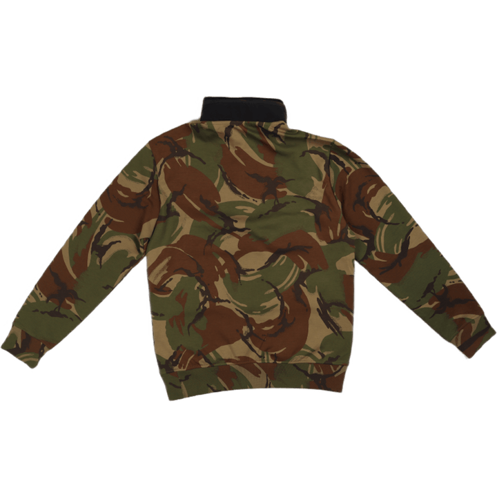 Felpa ibrida con cappuccio idrorepellente Camo/Blk