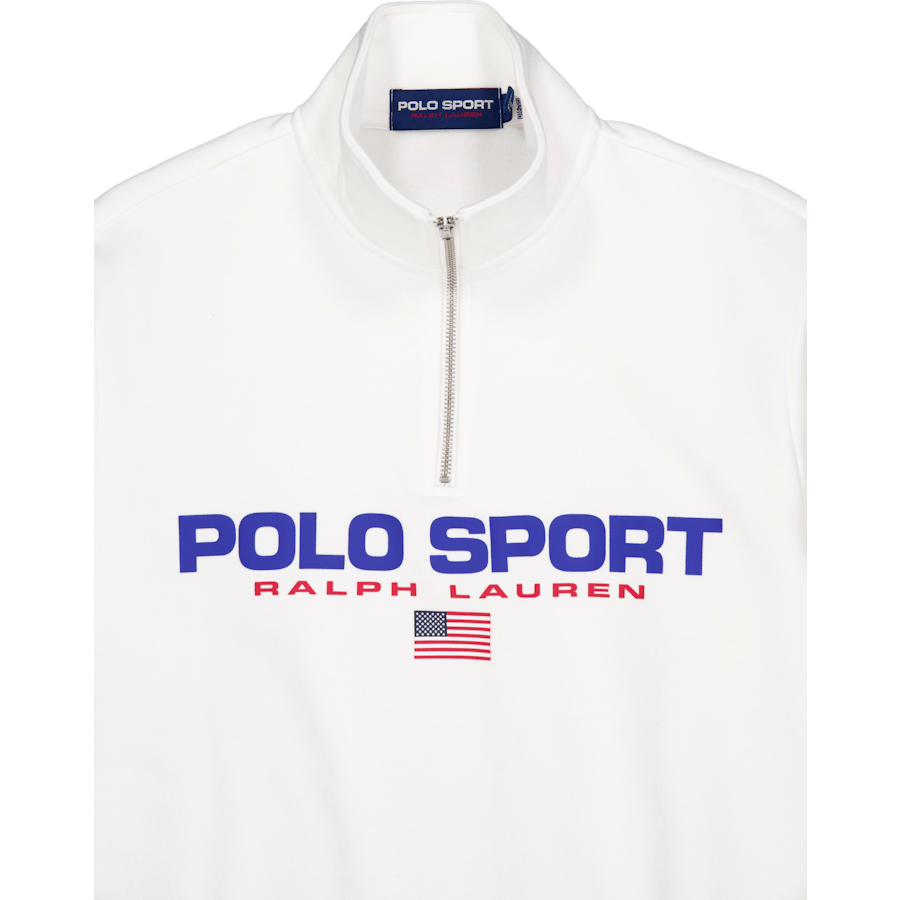 Polo Sport Fleece Sweatshirt White