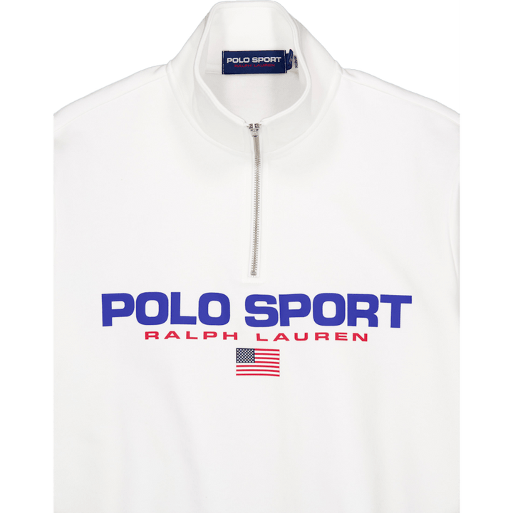 Polo Sport Fleece Sweatshirt White
