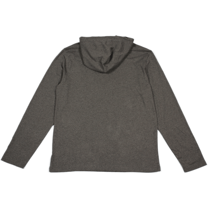 Pruhované tričko s kapucí Big Pony Grey Htr