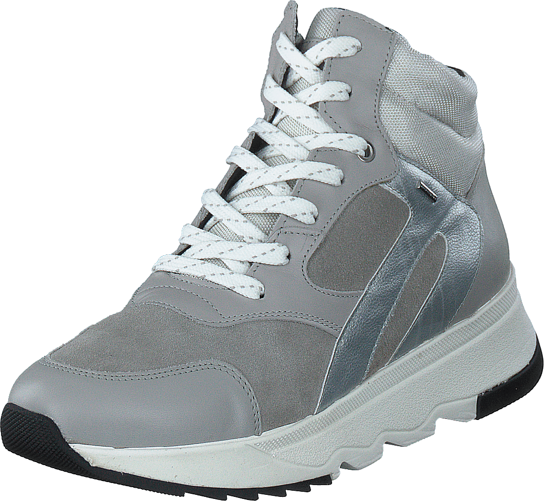 D Falena B Abx B - Nappa+suede Light Grey