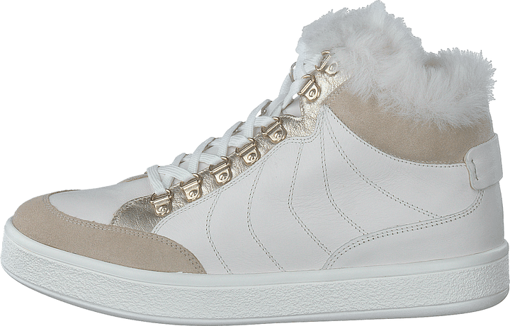 D Leelu' A - Nappa+Wildleder Off White/lt Taupe