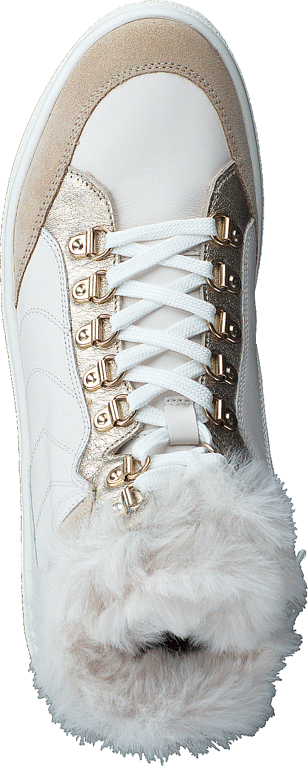 D Leelu' A - Nappa+Wildleder Off White/lt Taupe