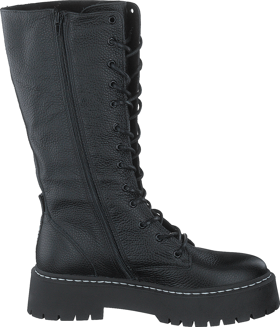 Vroom Black Leather