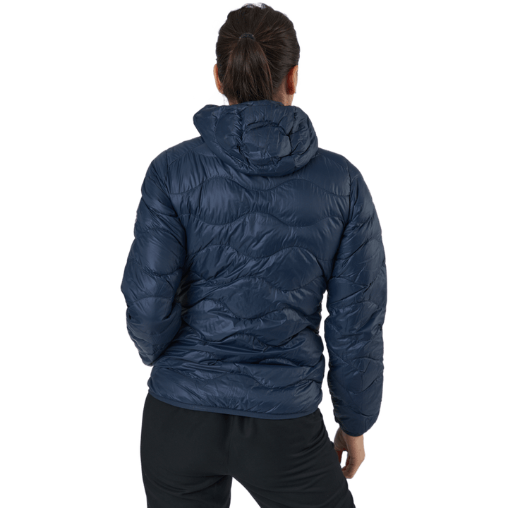W Helium Hood Jacket Blue Shadow