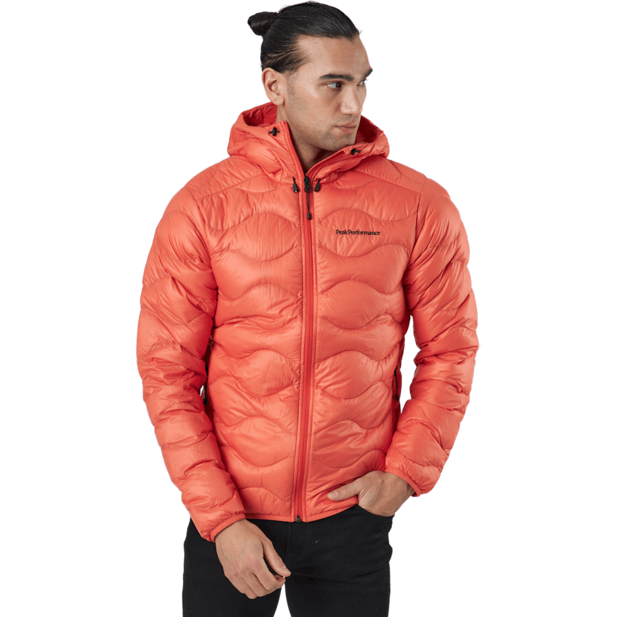 M Helium Hood Jacket Zeal Orange