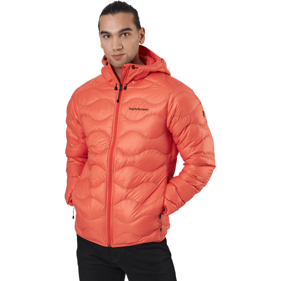 M Helium Hood Jacket Zeal Orange
