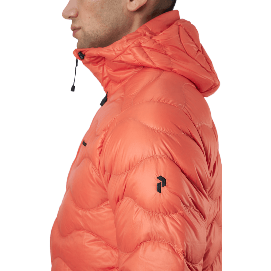 M Helium Hood Jacket Zeal Orange