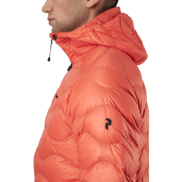 M Helium Hood Jacket Zeal Orange