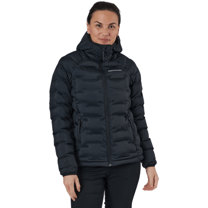 W Argon Hood Jacket Black