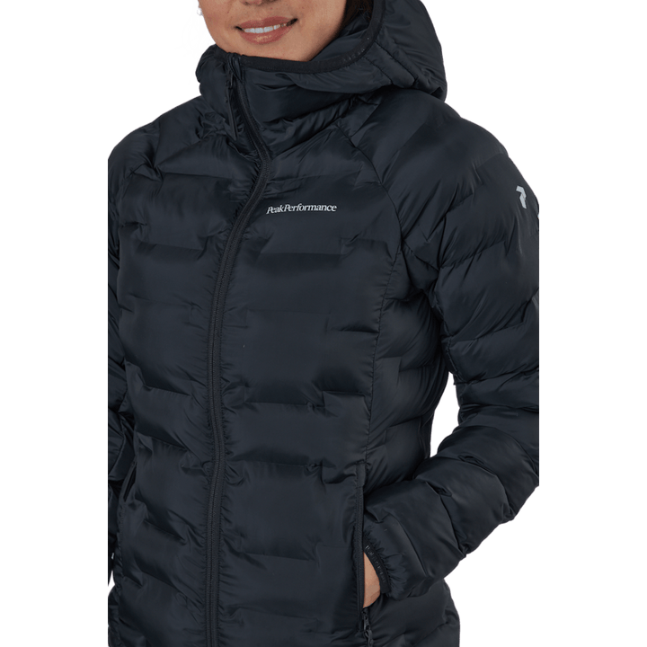 W Argon Hood Jacket Black