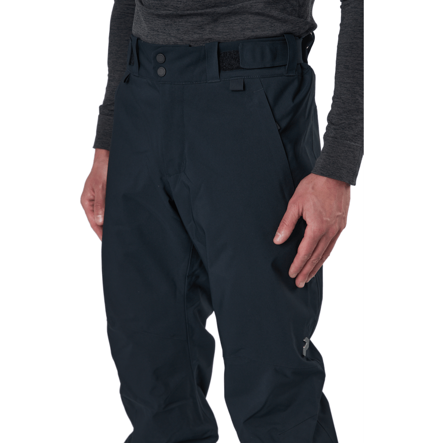 M Maroon Pants Black