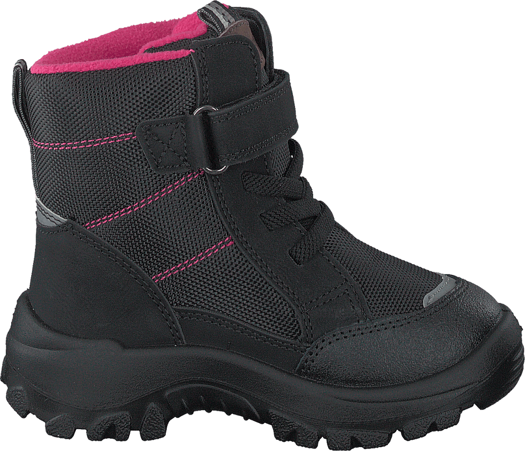 414-2107 Schwarz/Fuchsia