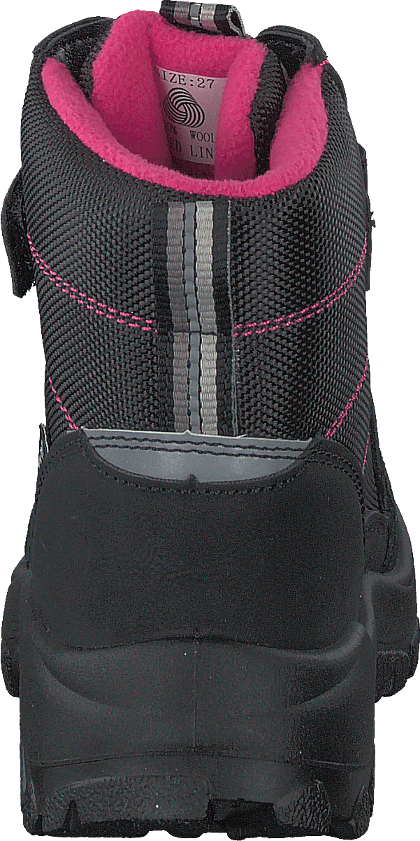 414-2107 Schwarz/Fuchsia