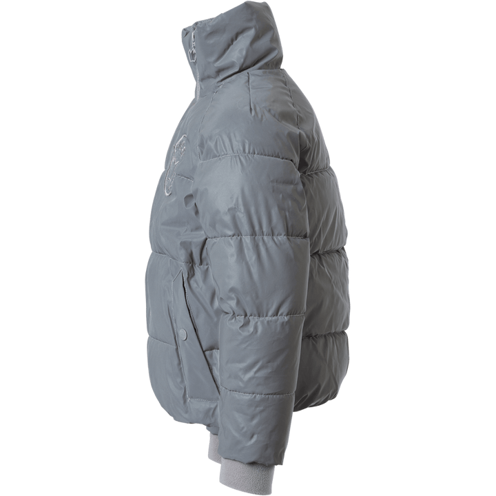 K. Reflective Volume Puffer Ja Silver