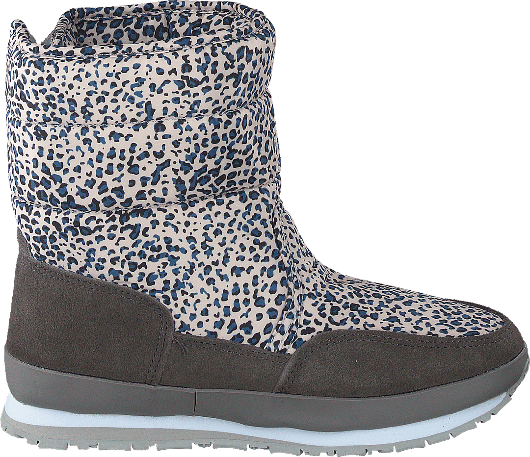 Rd Leo Print Kids Grey Leo