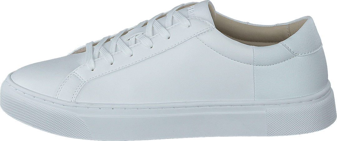 Vegan Retro Court Trainer White