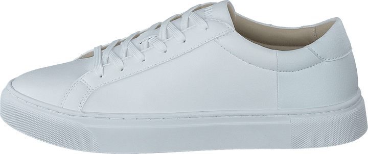 Vegan Retro Court Trainer White