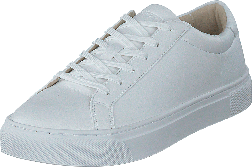 Vegan Retro Court Trainer White