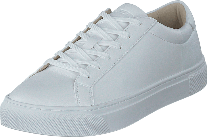 Vegan Retro Court Trainer White