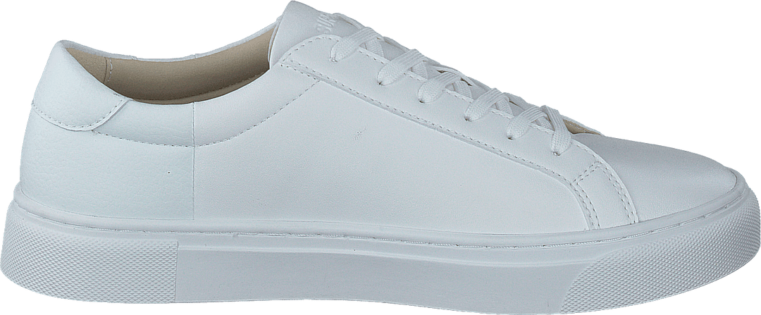 Vegan Retro Court Trainer White