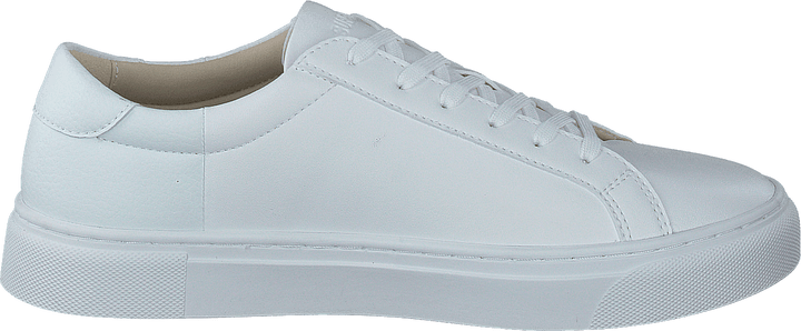 Vegan Retro Court Trainer White