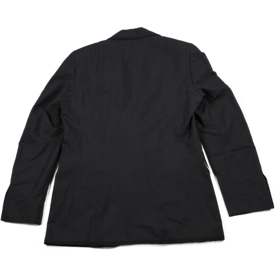 Gebogene Jacke Marine