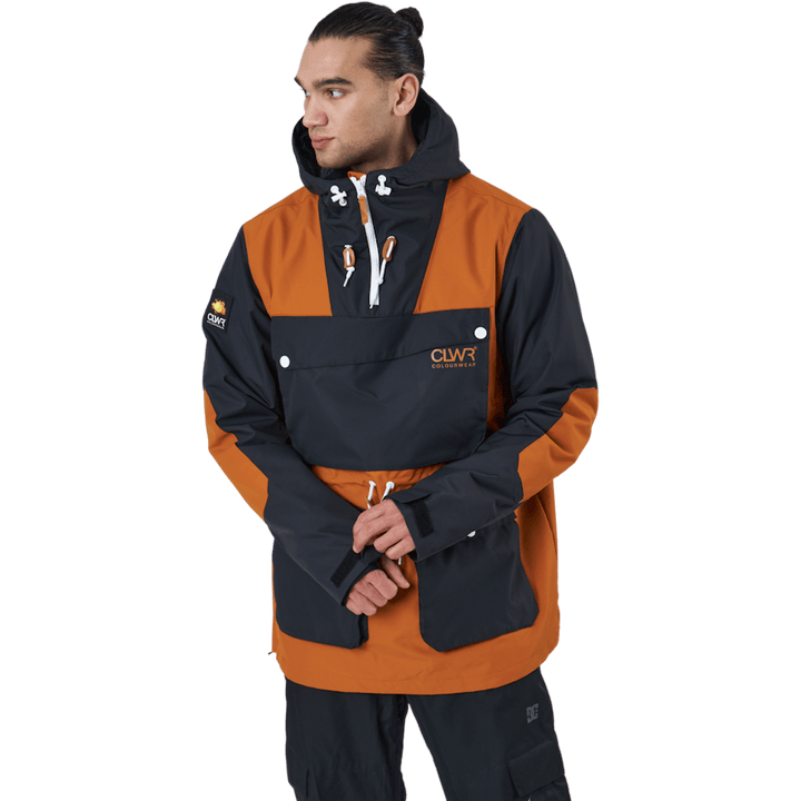 Essential Anorak M Mörk Orange