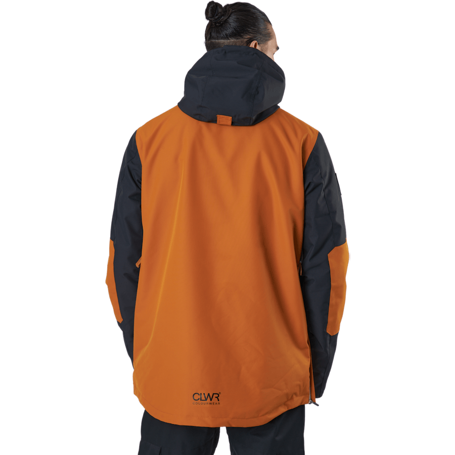 Essential Anorak M Mörk Orange