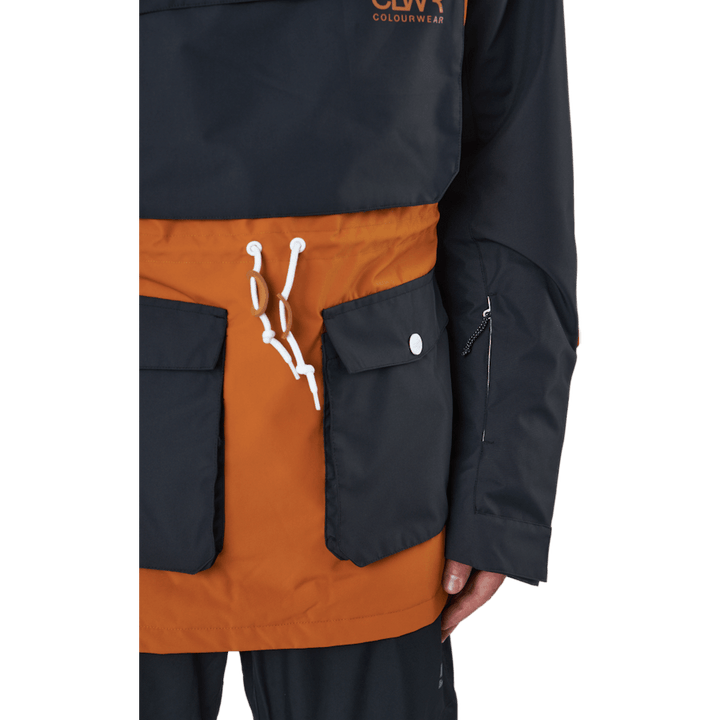 Essential Anorak M Mörk Orange