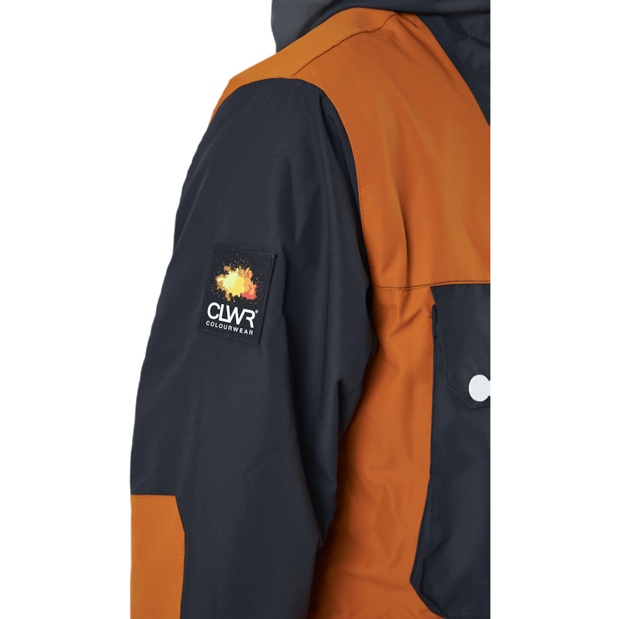 Essential Anorak M Mörk Orange