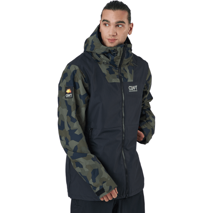 Veste Block M Camo Kaki foncé C79